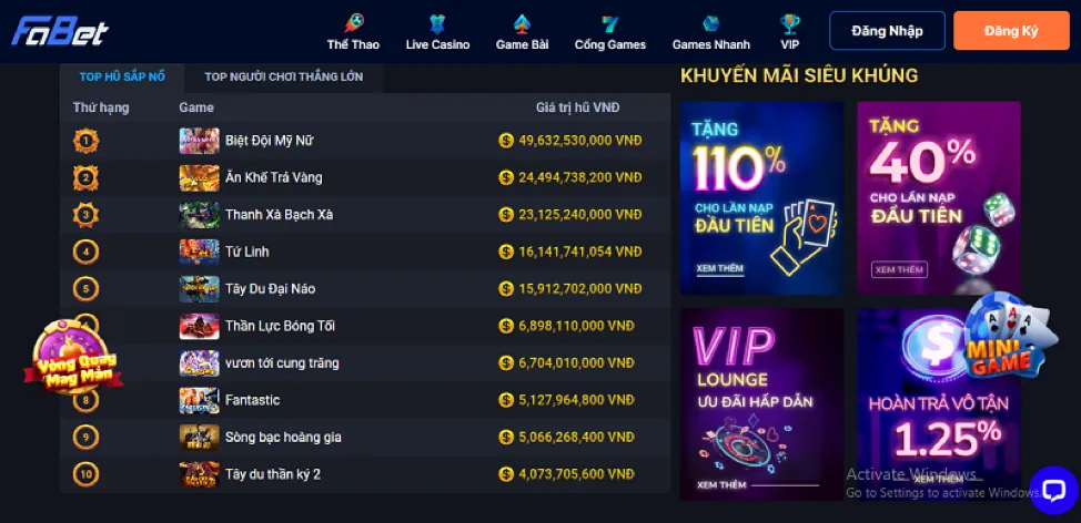 Hiểu giá trị cá trong bắn cá q88 casino